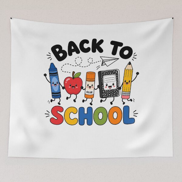 Item preview, Back to School Funny Teacher Crayon Apple Pencil Notebook designed and sold by clothesy7.