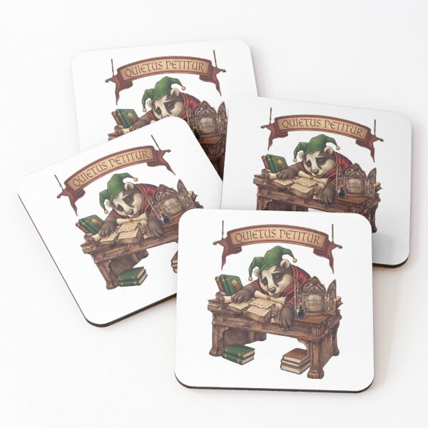 Item preview, Funny Tired Bear Bearer of Burdens Art designed and sold by Northern Glow Art.