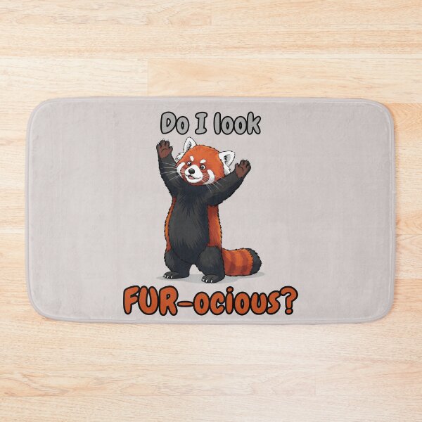 Item preview, Ferocious Red Panda - Do I Look FUR-ocious designed and sold by Marlette LLC.