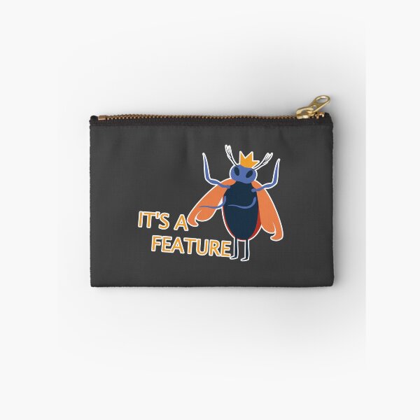 Item preview, It's Feature | Funny Coding Bug Design designed and sold by Mammoths.