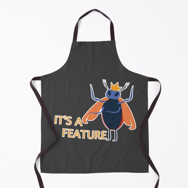 Item preview, It's Feature | Funny Coding Bug Design designed and sold by Mammoths.