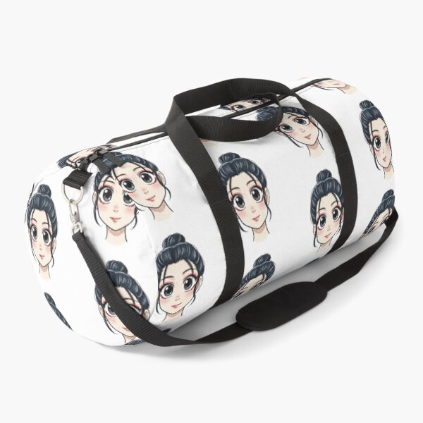 Item preview, Cute Anime Girl with High Bun designed and sold by KaleChub.