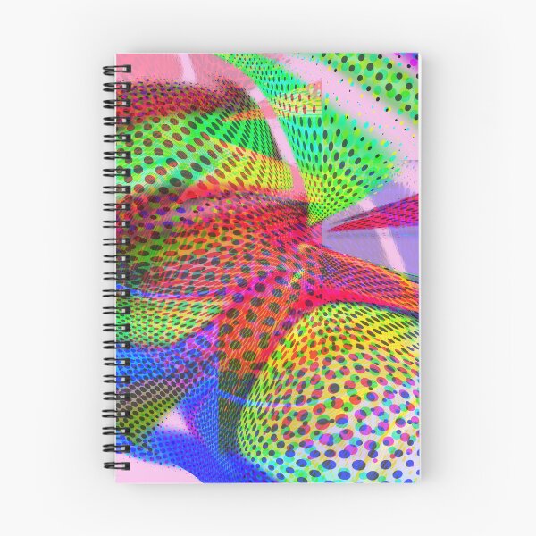 Item preview, Colorful Abstract Waves Print designed and sold by tviyluv.