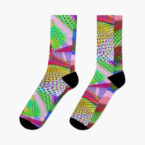 Item preview, Colorful Abstract Waves Print designed and sold by tviyluv.