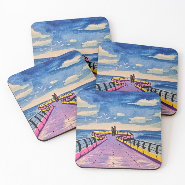 Item preview, Lovers on the pier  designed and sold by byArtistandMuse.