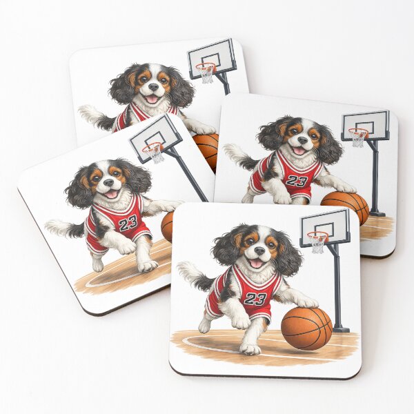Item preview, Tri Cavalier Playing Basketball designed and sold by SpottyRainbow.