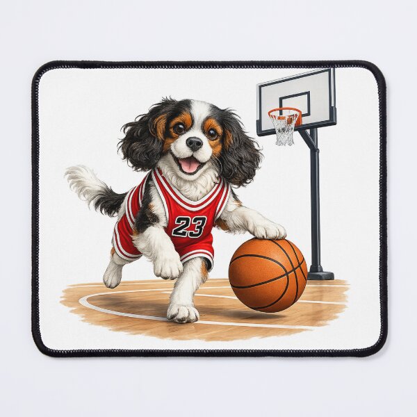 Item preview, Tri Cavalier Playing Basketball designed and sold by SpottyRainbow.