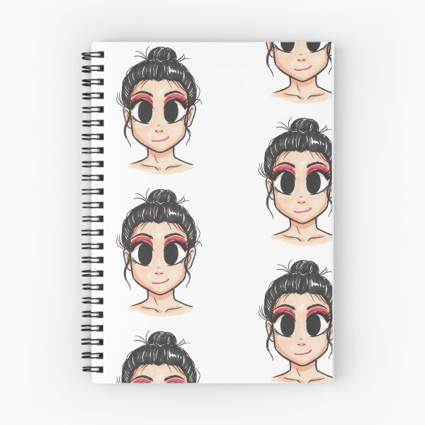 Item preview, Bold Eye Makeup Anime Portrait designed and sold by KaleChub.