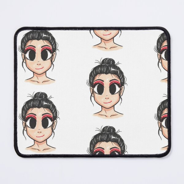 Item preview, Bold Eye Makeup Anime Portrait designed and sold by KaleChub.