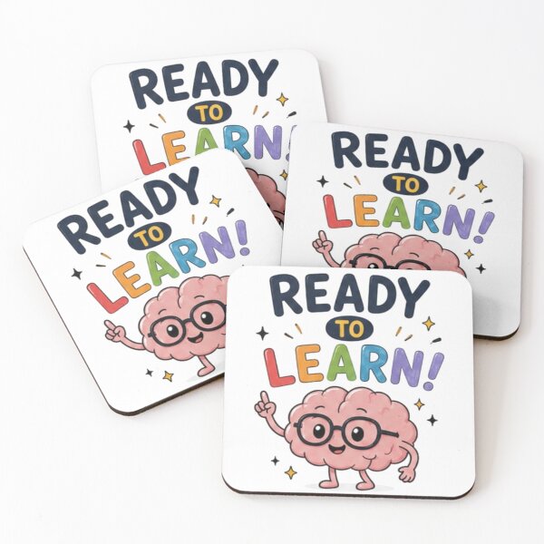 Item preview, Cute Brain with Glasses Ready to Learn Back to School Gift for Students designed and sold by Cartoon art with a purpose ❤️ Supporting Althea’s friends .