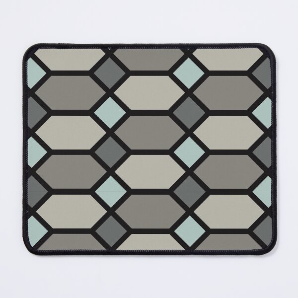 Item preview, Modern Hexagon Lattice Geometric Tile Pattern designed and sold by Jyoti-Quotes.