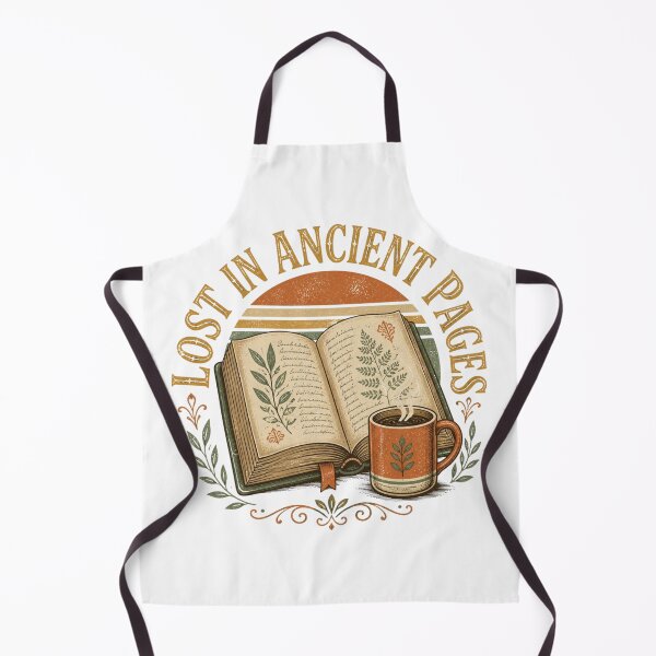 Item preview, Lost Ancient Pages Vintage Coffee Bookstack designed and sold by Coffread.