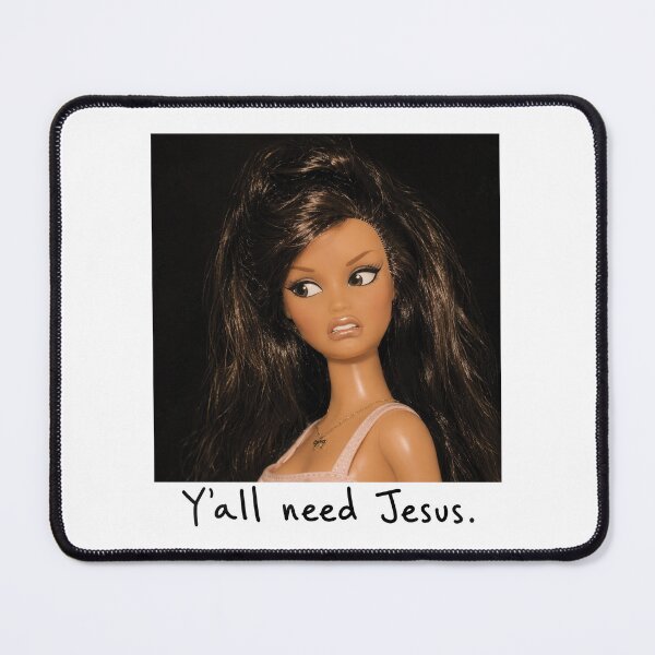 Item preview, Ya'll Need Jesus Disgusted Face Christian Funny designed and sold by Doodletext.