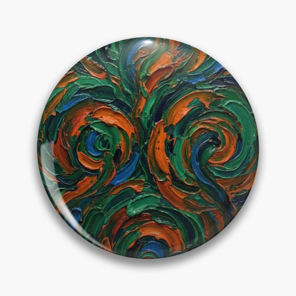 Item preview, Modern Swirling Forest Abstract Art Inspired by Van Gogh designed and sold by OddlySticky.