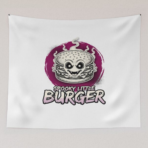 Aperçu de l'œuvre Eerie Fanged Bun Character Distressed Graphic créée et vendue par ColeLaniTrading.