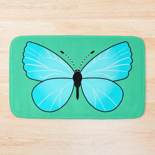 Artikelvorschau, Azurblauer Schmetterling entworfen und verkauft von SunnySkyStudio.
