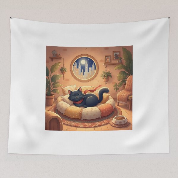Item preview, Cat on Sofa designed and sold by olamanola.