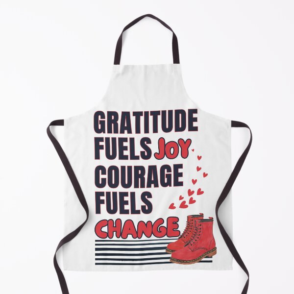Item preview, Gratitude Fuels Joy. Courage Fuels Change. designed and sold by Our Sacred Breath.