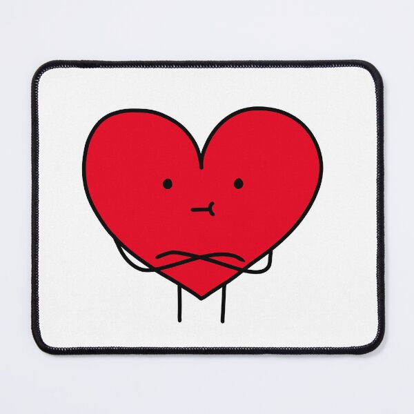 Item preview, cute sassy heart smiley ~ sweet sassy heart designed and sold by Mypixieart.