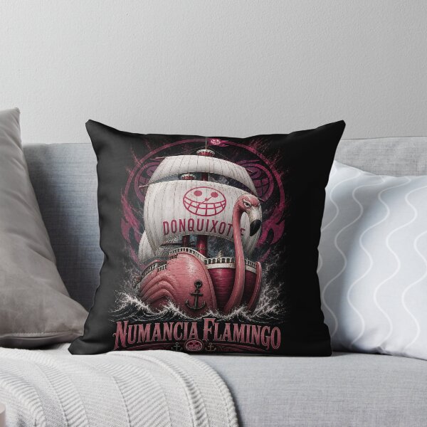 Item preview, Numancia Flamingo Pirate Ship Vintage Poster | Anime Inspired Donquixote Pirates Vessel | Epic Ocean Adventure Wall Art | Retro Nautical Graphic Tee Design designed and sold by LIOKING333.