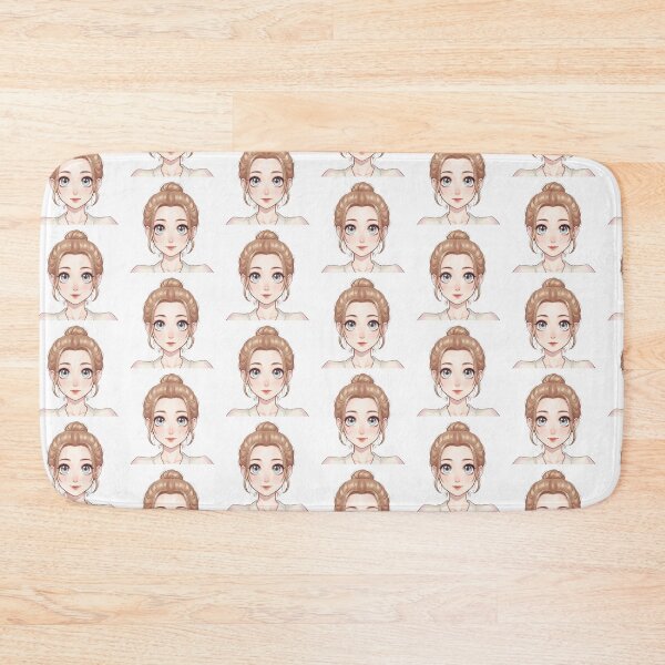 Item preview, Soft Anime Portrait Blonde Bun designed and sold by KaleChub.