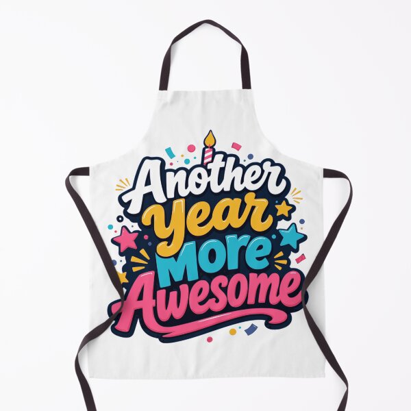Item preview, Another Year More Awesome – Fun Colorful Birthday Quote designed and sold by ArtsyExplorer.