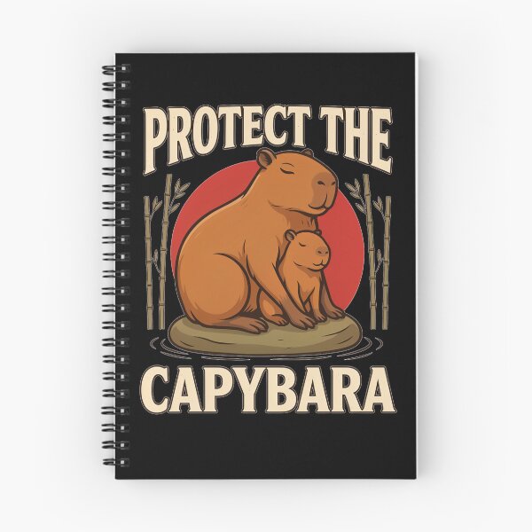 Item preview, Protect the Capybara – Vintage Animal Design designed and sold by No Excuses Supply.
