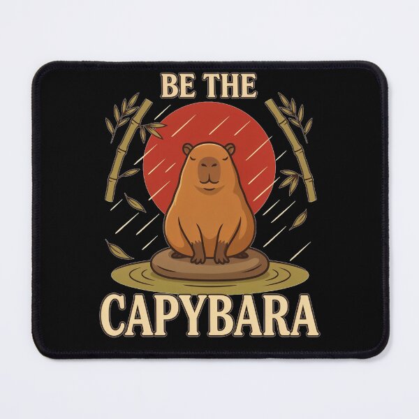 Item preview, Be the Capybara – Vintage Inspirational Animal Design designed and sold by No Excuses Supply.