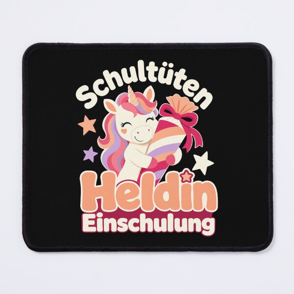 Item preview, Unicorn school cone heroine for first day of school designed and sold by pirminio.