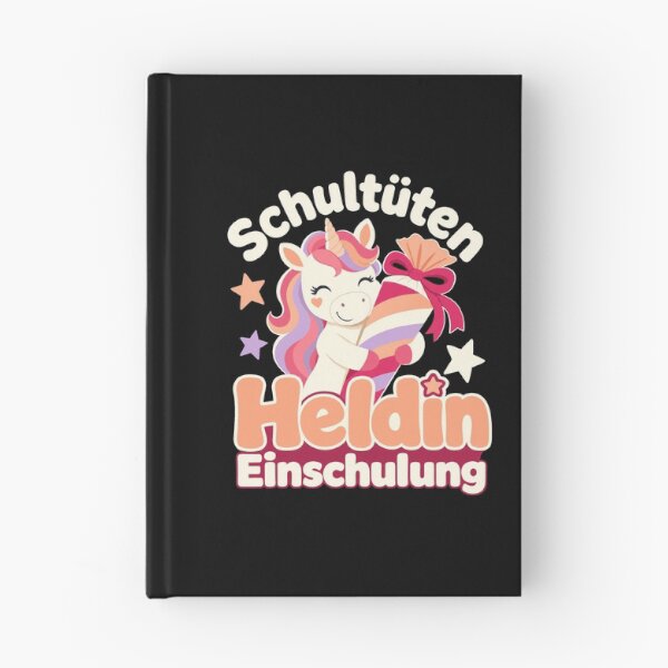 Item preview, Unicorn school cone heroine for first day of school designed and sold by pirminio.