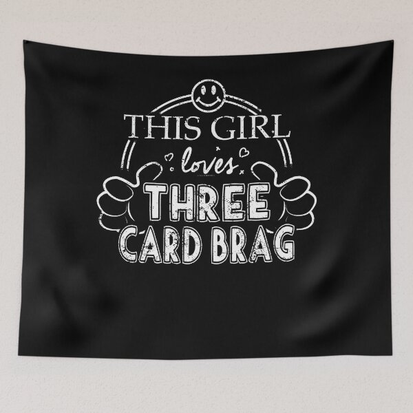 Item preview, Girl Loves Three Card Brag designed and sold by shoppzee.