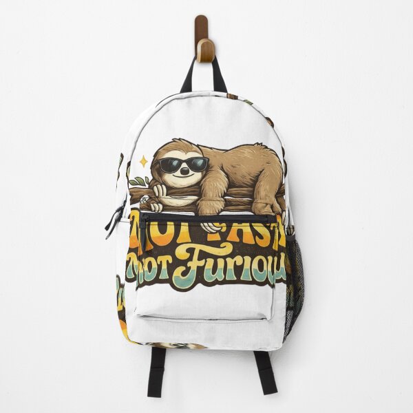 Item preview, Not Fast Not Furious Sloth Shirt, Funny Sloth Retro Tee, Lazy Animal Humor Graphic, 70s Vintage Aesthetic Cute Sloth T-Shirt designed and sold by hyper retro.