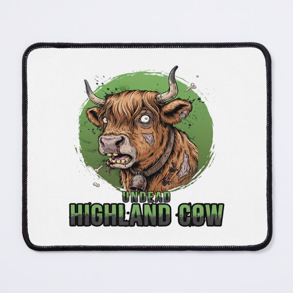 Item preview, Undead Furry Bovine Macabre Graphic designed and sold by ColeLaniTrading.