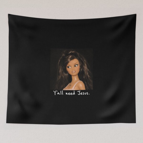 Item preview, Ya'll Need Jesus Disgusted Face Christian Funny 2 designed and sold by Doodletext.