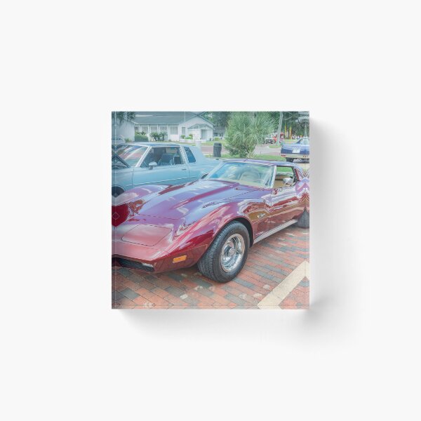 Item preview, 1974 Medium Red Metallic Chevrolet Corvette Stingray Classic Muscle designed and sold by RichFrancoCars.