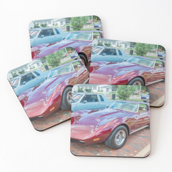 Item preview, 1974 Medium Red Metallic Chevrolet Corvette Stingray Classic Muscle designed and sold by RichFrancoCars.