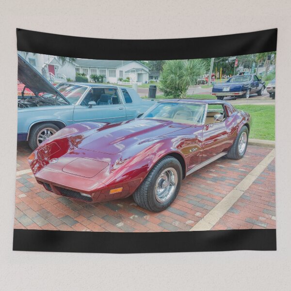 Item preview, 1974 Medium Red Metallic Chevrolet Corvette Stingray Classic Muscle designed and sold by RichFrancoCars.