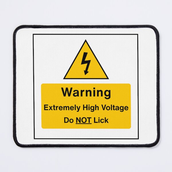 Item preview, Warning. Extremely High Voltage. Do NOT Lick designed and sold by AndysTeeShop.