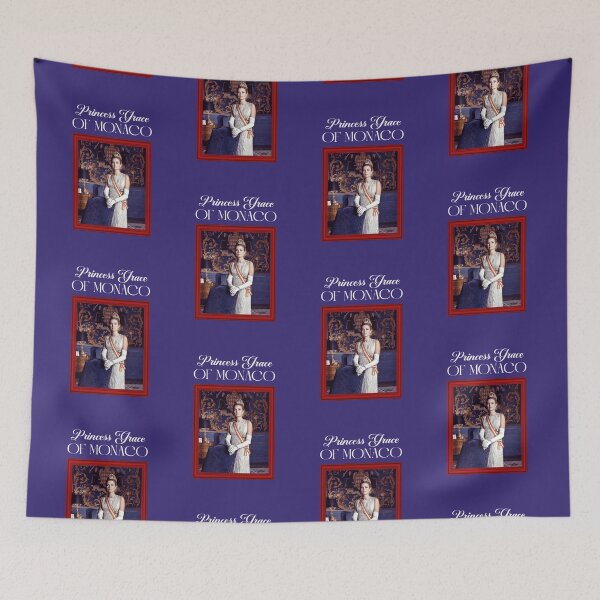 Item preview, Princess Grace of Monaco (Red on Purple) designed and sold by PawsitiveMum3.