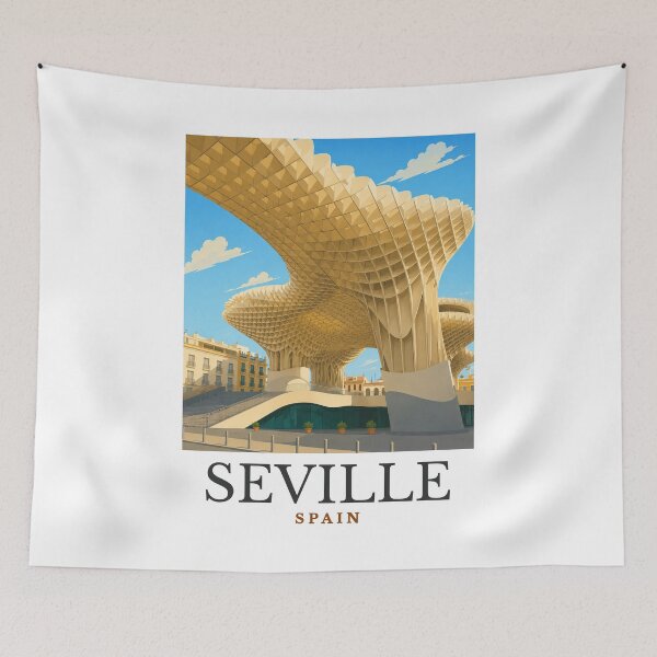 Item preview, Seville - Spain  designed and sold by GoodOldVintage.