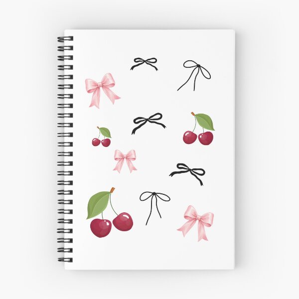 Item preview, Coquette Aesthetic Bows and Cherries Sticker Pack designed and sold by DreamyBrushArt.