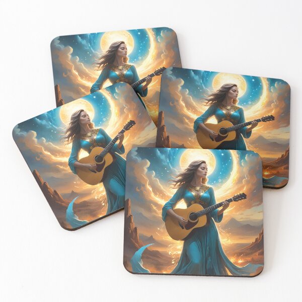 Item preview, Lunar melody - Musician under the full moon designed and sold by NeyhineAngelionShop.