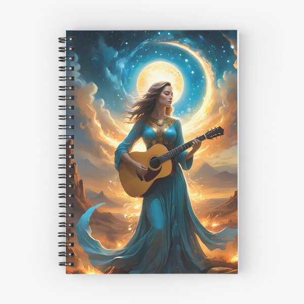 Item preview, Lunar melody - Musician under the full moon designed and sold by NeyhineAngelionShop.