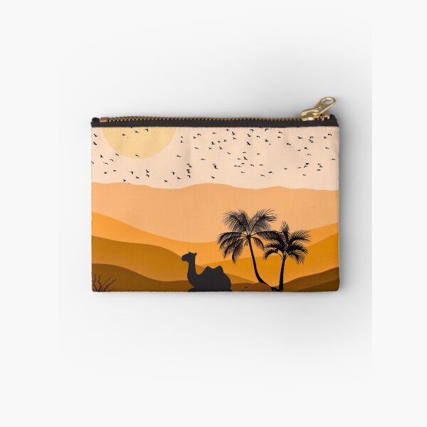 Item preview, Desert Sunset Camel palm Boho style designed and sold by Art IN Pack.