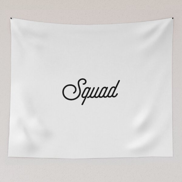 Item preview, Squad [Fancy Text] designed and sold by ElderArt.