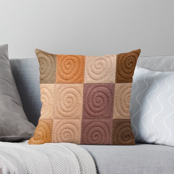 Item preview, Earth Tone Spiral Quilt Pattern designed and sold by Myra365Art.