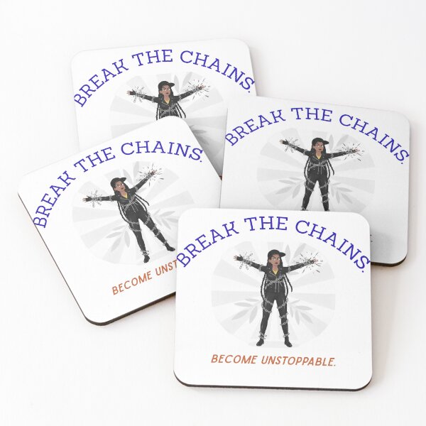 Item preview, Break the chains - Women's Empowerment Design designed and sold by MissLotusStudio.