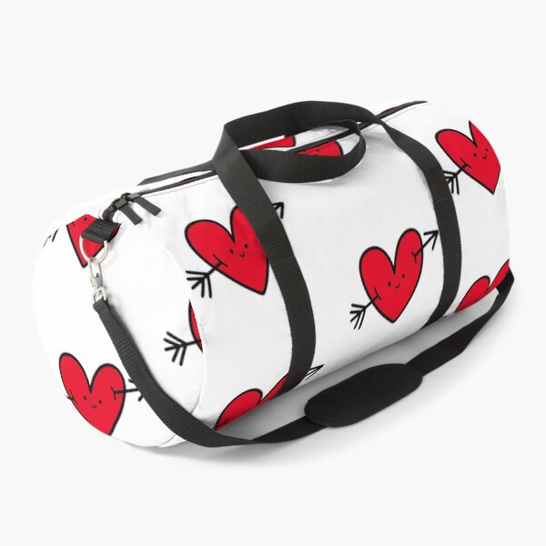 Item preview, happy heart smiley cupid's arrow through the heart designed and sold by Mypixieart.