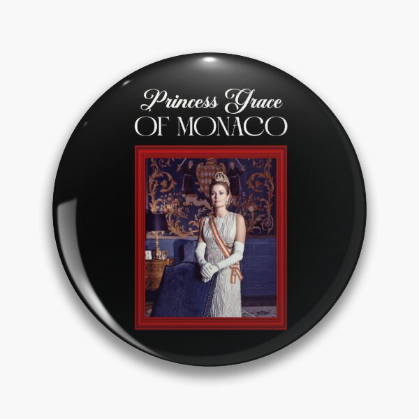 Item preview, Princess Grace of Monaco (Red on Black) designed and sold by PawsitiveMum3.