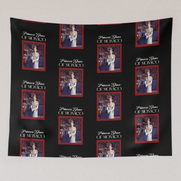 Item preview, Princess Grace of Monaco (Red on Black) designed and sold by PawsitiveMum3.